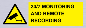 24/7 MONITORING AND REMOTE RECORDING